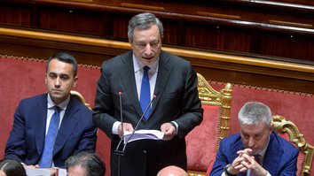 Intervento del Presidente Draghi al Senato